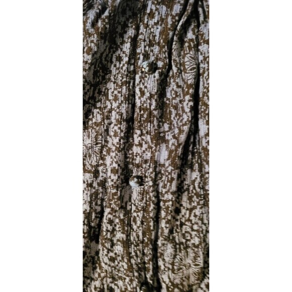 Gimmicks BKE Blue Ombre Button Tie Skirt Size S - Picture 3 of 7